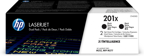 TONER CARTRIDGE 201X BLACK DUAL PACK – HP Inc