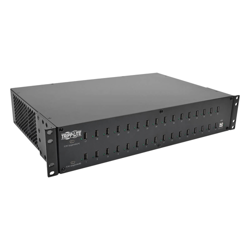 32-PORT USB CHARGING STATION W SYNC 230V 5V 80A (400W) USB 2U – Tripplite