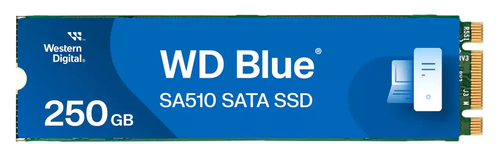 250GB BLUE SSD M.2 SA510 2280 SATA III 6 GB/S – Western Digital