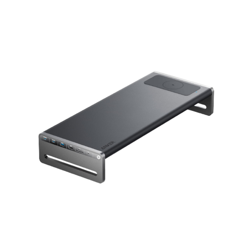 675 USB-C Docking 12in1 MonitorStandGray – Anker