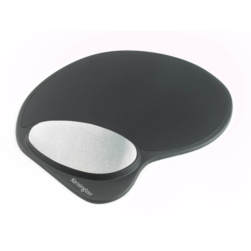 KENSINGTON MEMORY GEL MOUSE WRIST REST SILVER/BLACK – KENSINGTON