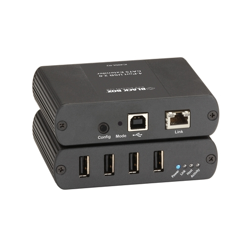 4 PORT CAT5 USB 2.0 EXTENDER – Black Box