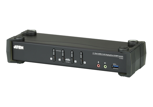 4-Port USB 3.0 True 4K DisplayPort KVMP Switch – ATEN