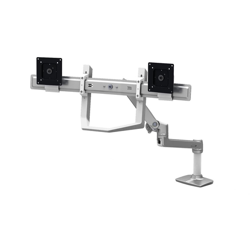 KIT DUAL MONITOR HANDLE ACCS BRIGHT WHITE – Ergotron