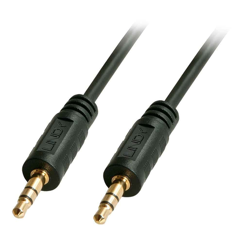 15M MULTIMEDIA AUDIO CABLE 3.5MM MALE / 3.5MM MALE – Lindy