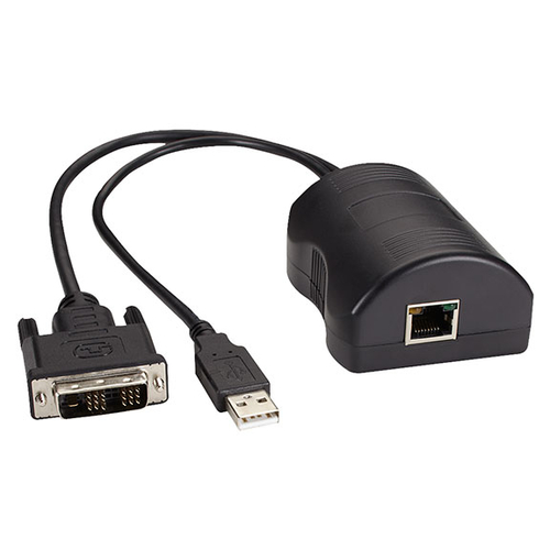 DCX3000 CATX SAM SINGLEHEAD DVI; USB HID + AUDIO – Black Box