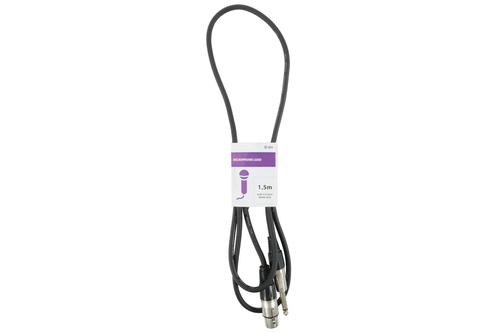 XLRF to 6.3mm Mono Jack Plug Lead 1.5M – Skytronics