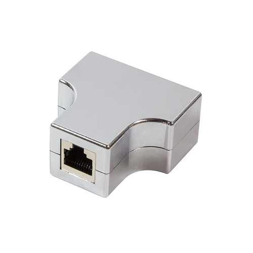Modular Coupler 3*RJ45 Cat.5e STP, metalized – LogiLink