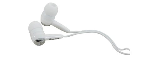 In Ear Headphones Silver - 1.2M Cord – AV Link