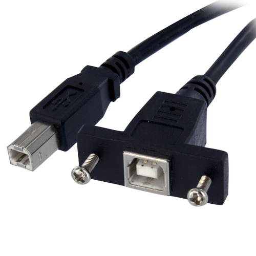 Startech.com 1ft USB 2.0 Panel Mount Cbl – StarTech.com