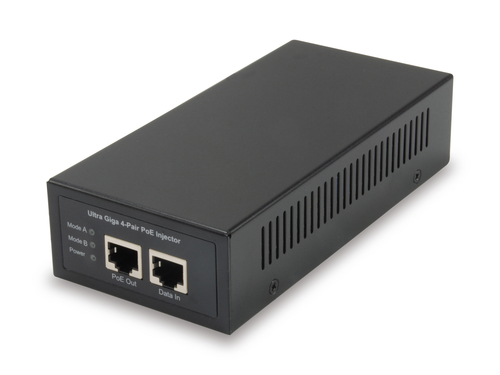 LevelOne Gigabit PoE Injector- 60W- 802.3at PoE+ – Digital Data Communications