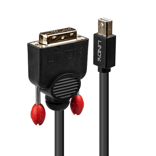 3M ACTIVE MINI DISPLAYPORT TO DVI-D CABLE BLACK – Lindy