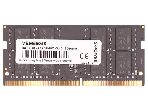 16GB DDR4 2400MHz CL17 SODIMM – PSA