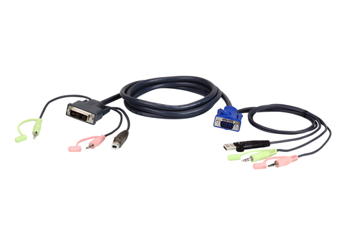 1.8m VGA to DVI KVM Cable – ATEN
