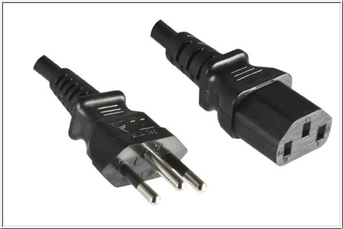 POWER CORD 2.1M BLACK IEC320 – MicroConnect