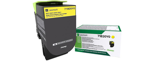 CS31/41/51x Yellow CRTG Return – Lexmark International
