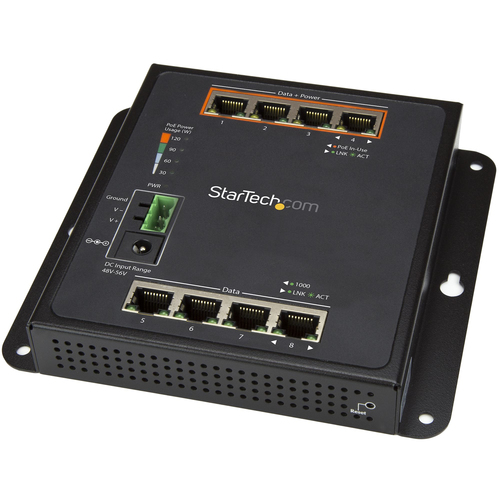 StarTech.com 8-Pt 4PoE GbE Switch – StarTech.com