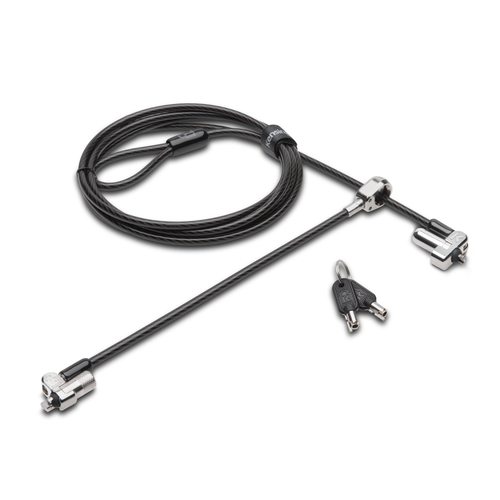 (MOQ-25 units; NCNR terms; delivered direct to end users ONLY; typical lead-time 6 to 7 wks; key reference K65049WW) Kensington N17 Dual Single Keyed Lock. Supplied by Hypertec – KENSINGTON