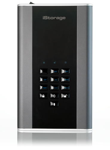 iStorage diskAshur DT2 2TB Graphite – iStorage