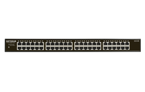 48-PORT GB UNMANAGED SWITCH FANLESS – Netgear