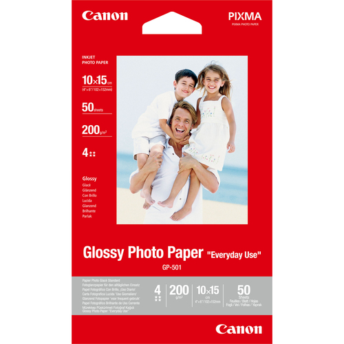 PHOTO PAPER GLOSSY GP-501 4X6 50 – Canon