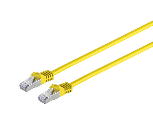 CAT 7 S/FTP RJ45 YELLOW 7.5M – MicroConnect