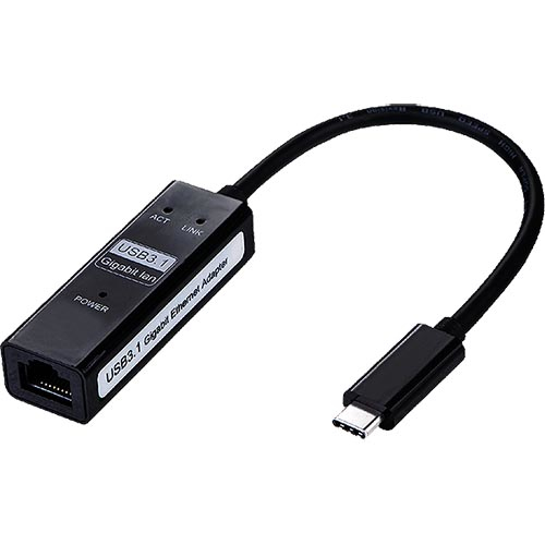 20cm USB 3.1c Male - Ethernet RJ45 Female Tailed – Cablenet