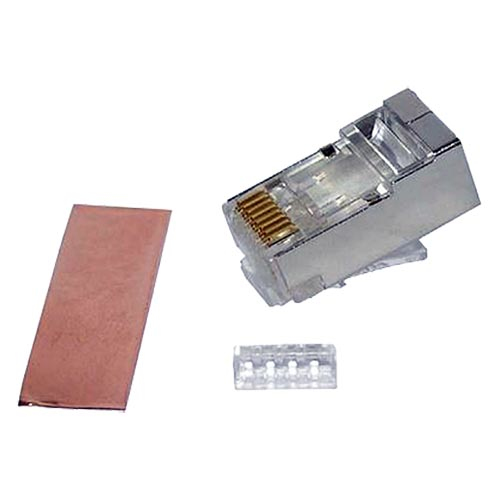 Cat6/Cat6a RJ45 FTP Plug Up to 7mm OD (3 Part) – Cablenet