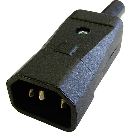 C14 10 Amp Power Connector (Screw) – Cablenet