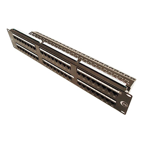 48 Port Cat5e UTP 2u Patch Panel – Cablenet