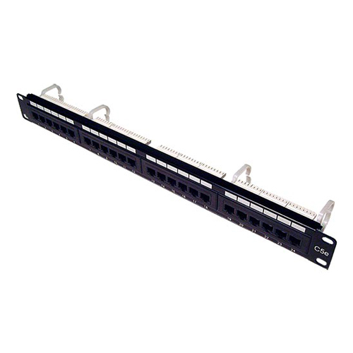24 Port Cat5e UTP 1u Eco Patch Panel – Cablenet