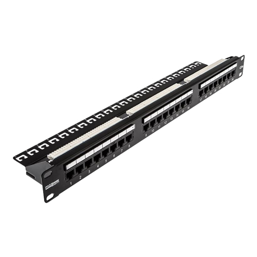 24 Port Cat5e UTP 1u Patch Panel – Cablenet