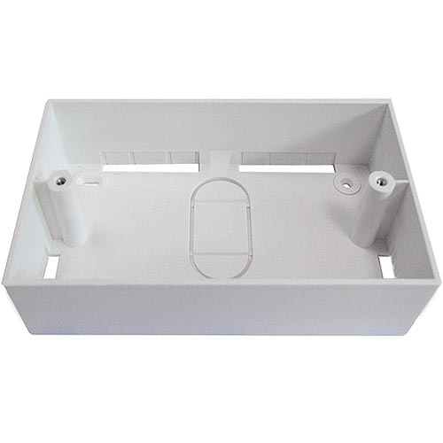 Double Gang PVC Back Box 32mm – Cablenet