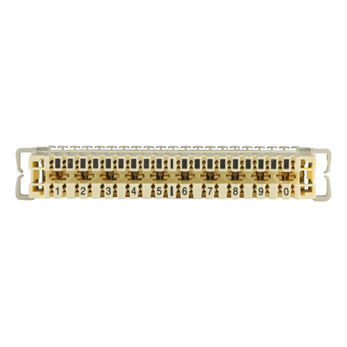 237A 10 Pair Disconnection Strip Module Cream – Cablenet
