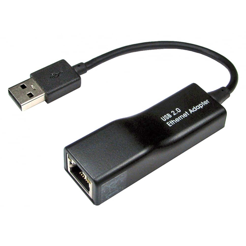 USB 2.0 - Ethernet 10/100 Black Adaptor – Cablenet
