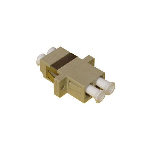 LC Duplex MM Coupler Beige – Cablenet