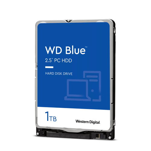 1TB BLUE 128MB 7MM 2.5 SATA 6GB/S 5400RPM – Western Digital