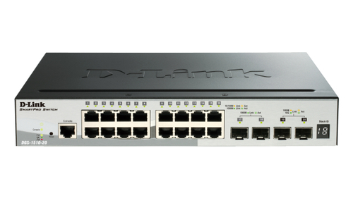 52-Port Gigabit Stackable POE Smart Managed Switch including 4 10G SFP+ PoE budget 370W (w/o RPS); 740W (w/ RPS) – D-Link Systems