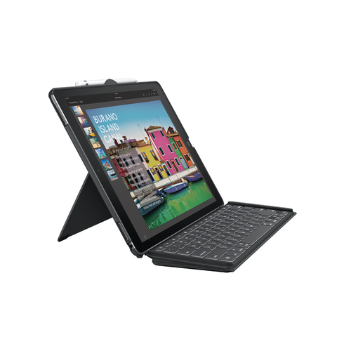 SLIM COMBO FOR IPAD PRO 10.5 IN BLACK - FRENCH - CENTRAL – Logitech
