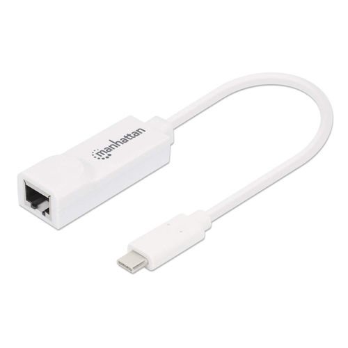 USB-C GIGABIT NETWORK ADAPTER- 10/100/1000 MBPS WHITE BLISTER – INTELLINET