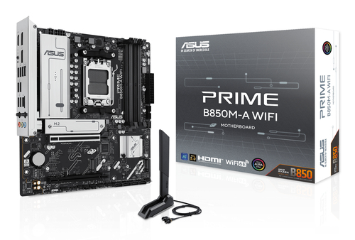 MB AMD AM5 B850M-A PRIME WIFI D5 MATX – ASUSTeK COMPUTER