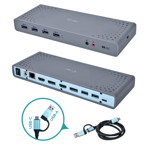 I-TEC USB 3.0/USB-C 5K DOCK UK – ITEC