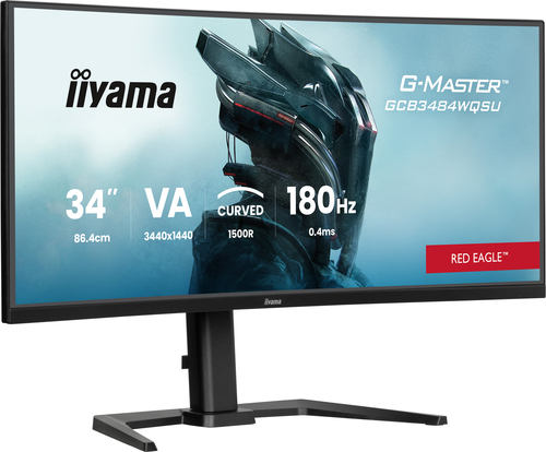 34\W LCD UWQHD Curved Business/Gaming VA 180 Hz – Iiyama