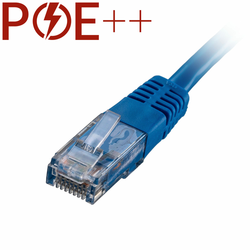 1m Cat6 RJ45 Blue U/UTP PVC 24AWG Flush Moulded Booted Patch Lead – Cablenet
