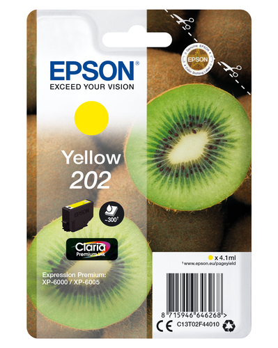 SINGLEPACK YELLOW 202 KIWI CLARA PREMIUM K – Epson