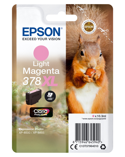 SINGLEPACK LIGHT MAGENTA 378XL – Epson