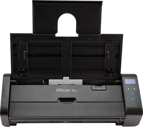 IRIS IRIScan Pro 5 - Document scanner - Contact Image Sensor (CIS) - Duplex - Legal - 600 dpi - up to 23 ppm (mono) / up to 17 ppm (colour) - ADF (20 pages) - up to 1000 scans per day - USB 2.0 – I.R.I.S.