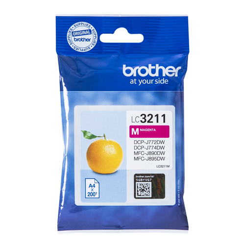 LC3211M STANDARD MAGENTA K CARTRIDGE – Brother