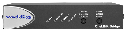 OneLINK Bridge AV Interface – Vaddio