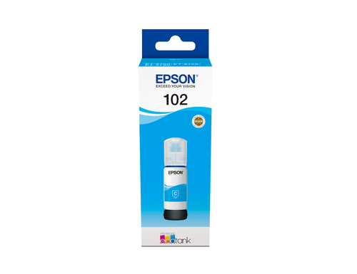 102 ECOTANK CYAN K BOTTLE 1 X 70ML – Epson